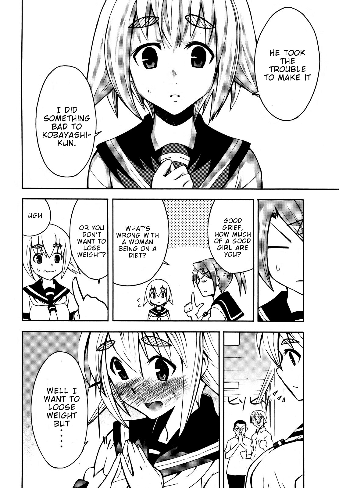 Meteor-san Strike desu! Chapter 2 page 20 - Chapter 2: ❤Breasts❤ All of my feelings, Reach!!