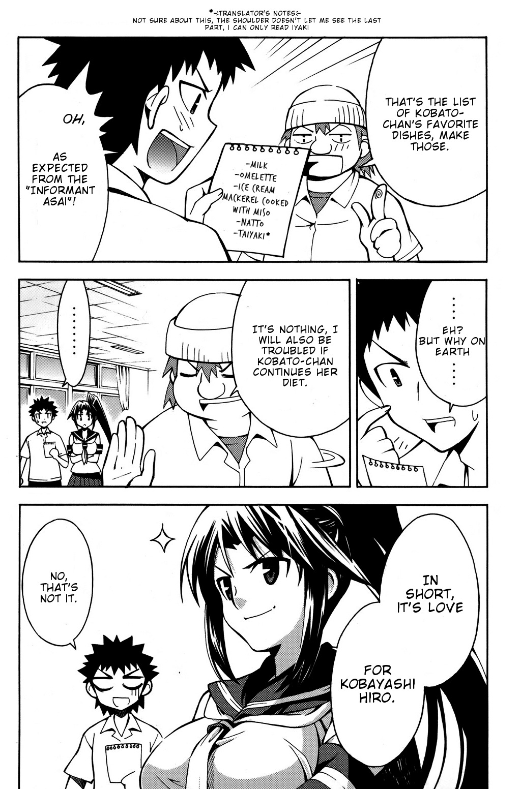 Meteor-san Strike desu! Chapter 2 page 22 - Chapter 2: ❤Breasts❤ All of my feelings, Reach!!