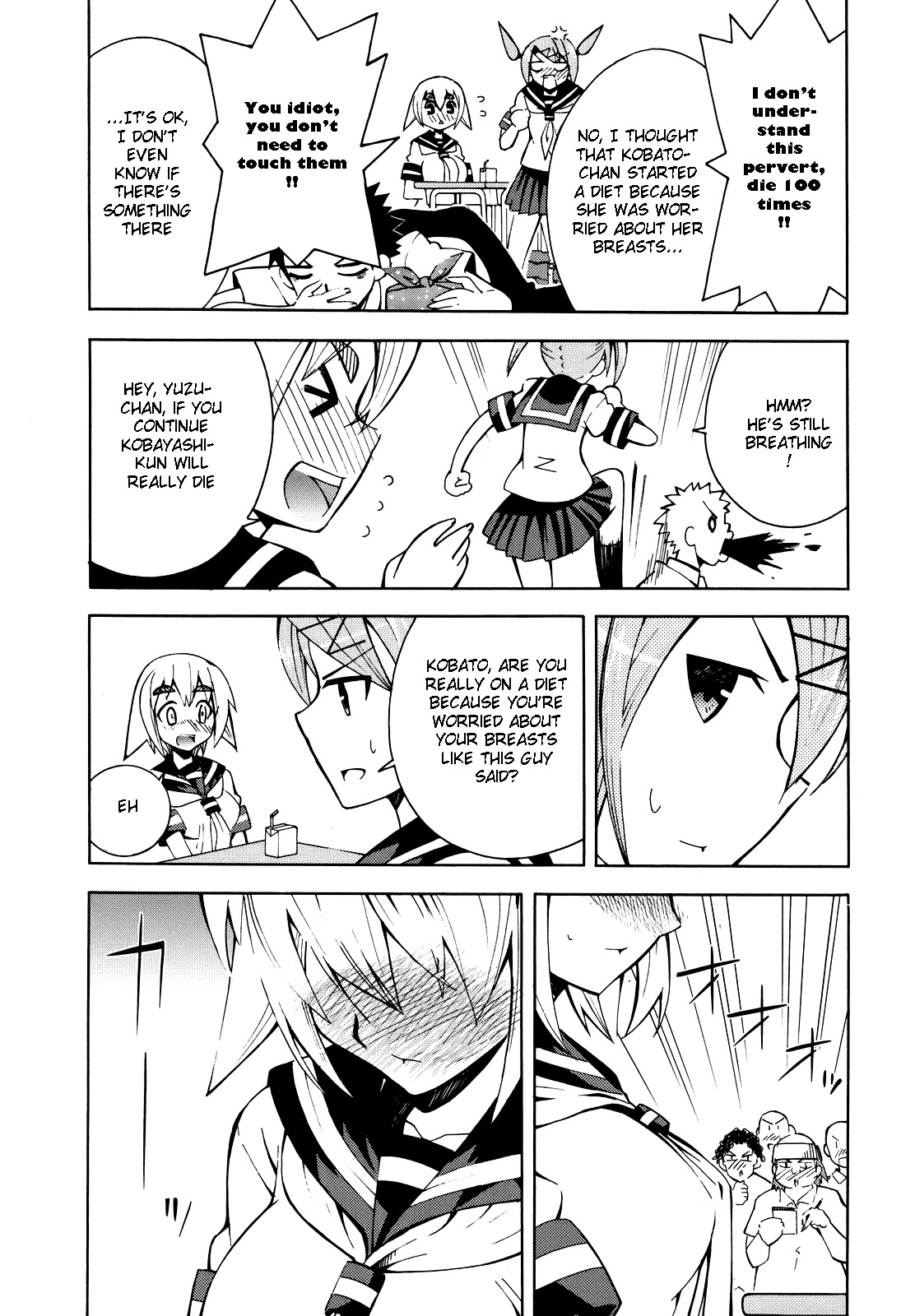 Meteor-san Strike desu! Chapter 2 page 36 - Chapter 2: ❤Breasts❤ All of my feelings, Reach!!