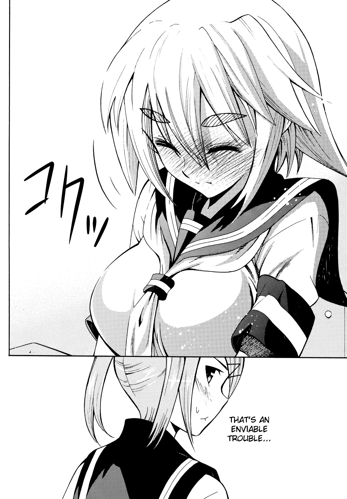 Meteor-san Strike desu! Chapter 2 page 37 - Chapter 2: ❤Breasts❤ All of my feelings, Reach!!