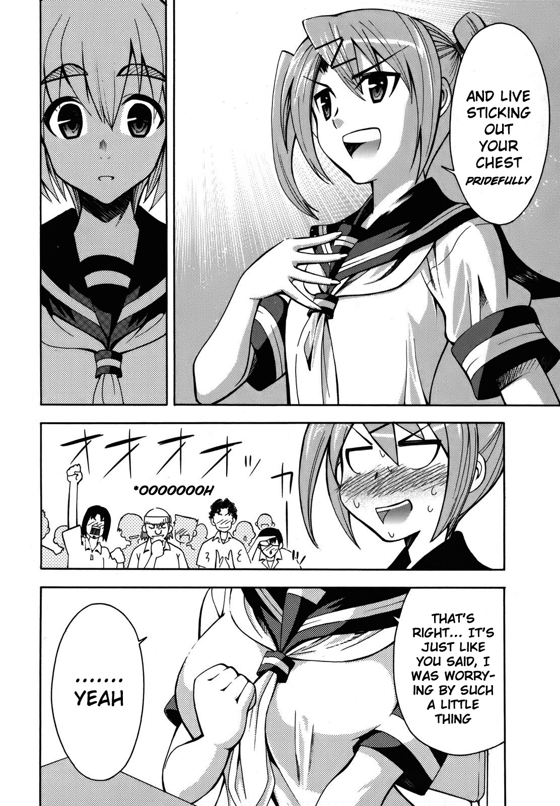 Meteor-san Strike desu! Chapter 2 page 39 - Chapter 2: ❤Breasts❤ All of my feelings, Reach!!