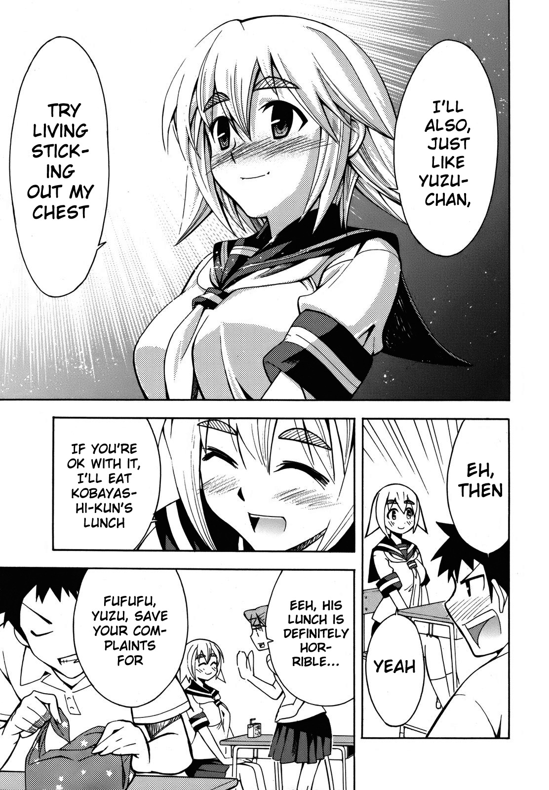 Meteor-san Strike desu! Chapter 2 page 40 - Chapter 2: ❤Breasts❤ All of my feelings, Reach!!