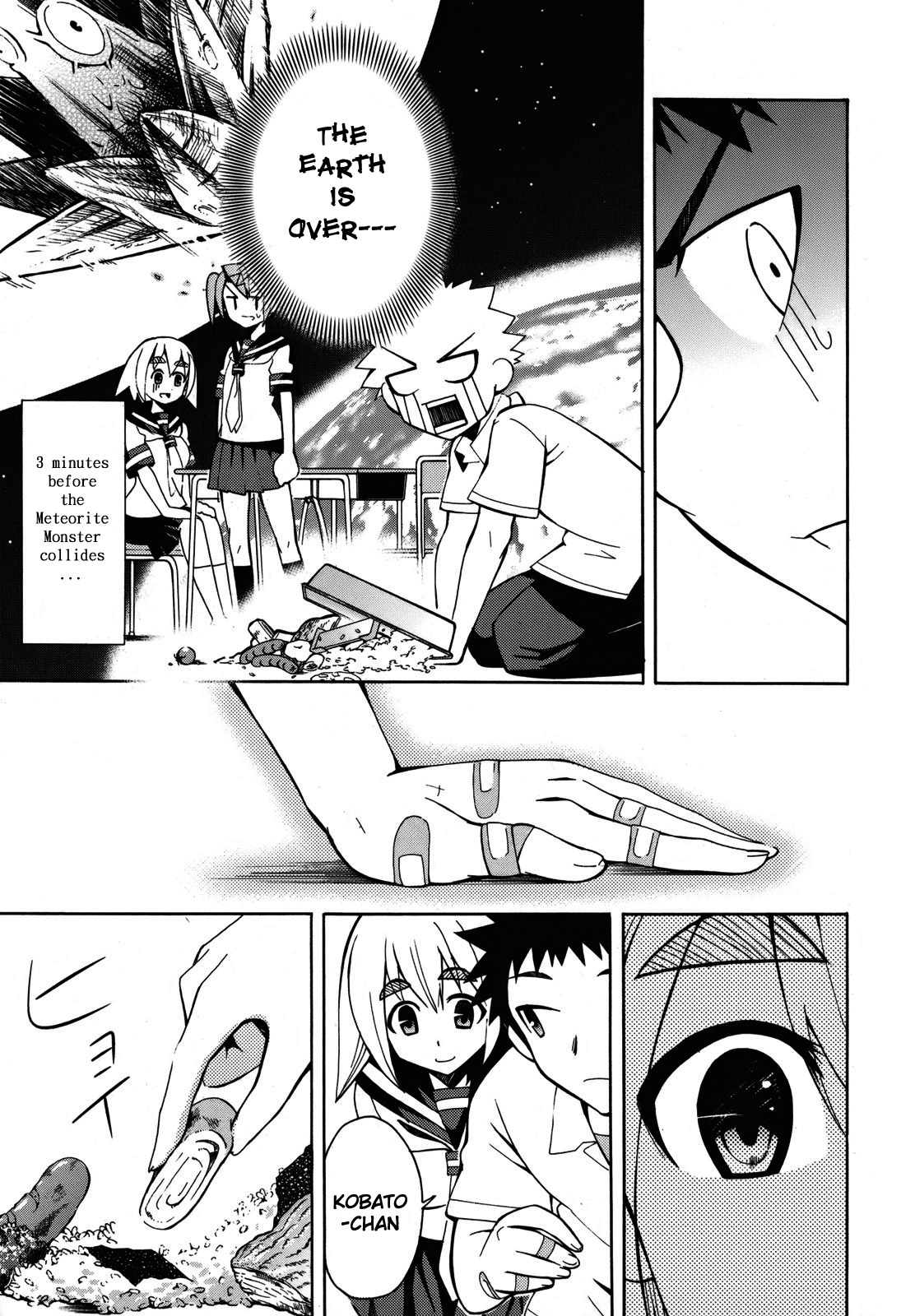 Meteor-san Strike desu! Chapter 2 page 42 - Chapter 2: ❤Breasts❤ All of my feelings, Reach!!