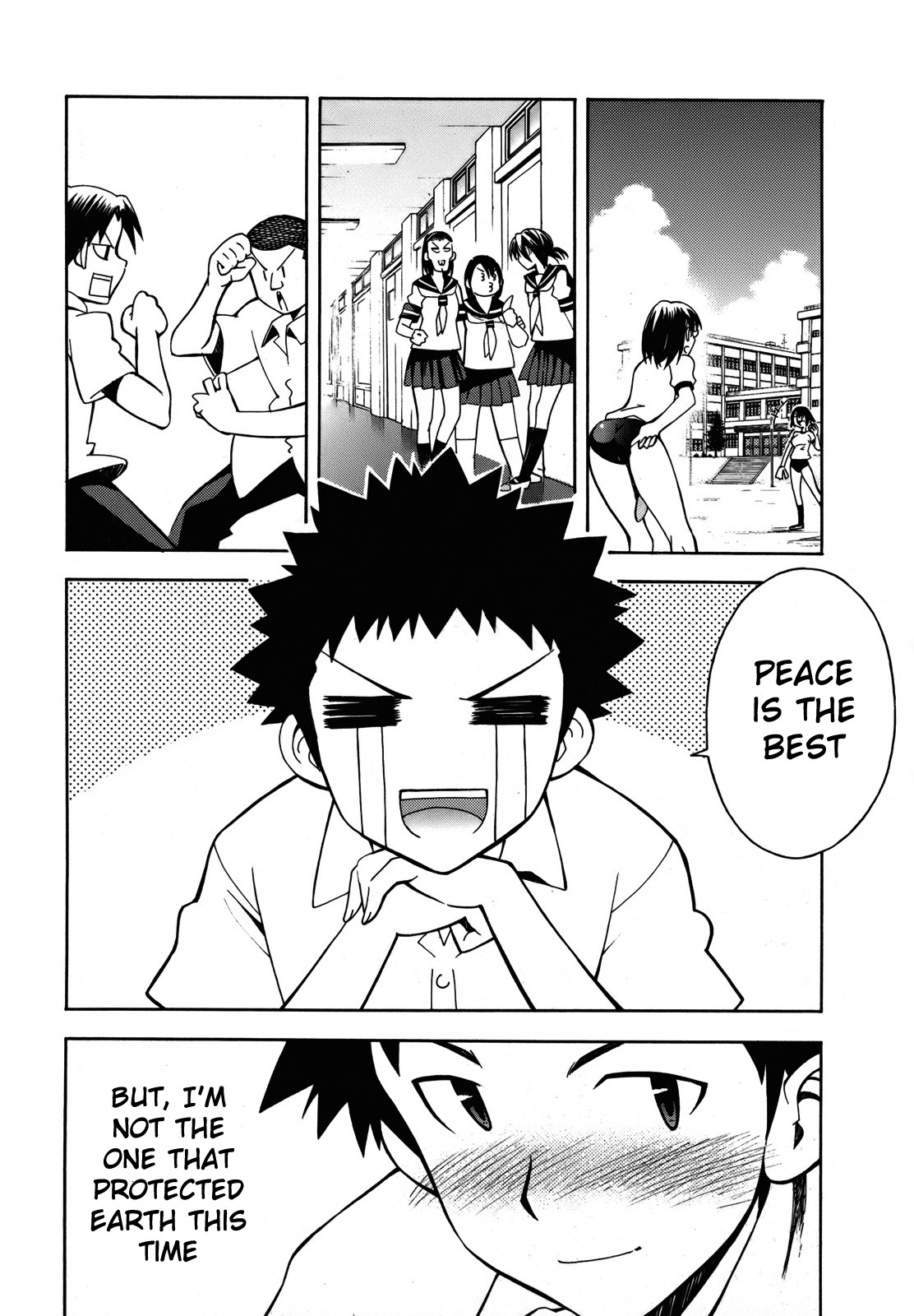 Meteor-san Strike desu! Chapter 2 page 48 - Chapter 2: ❤Breasts❤ All of my feelings, Reach!!