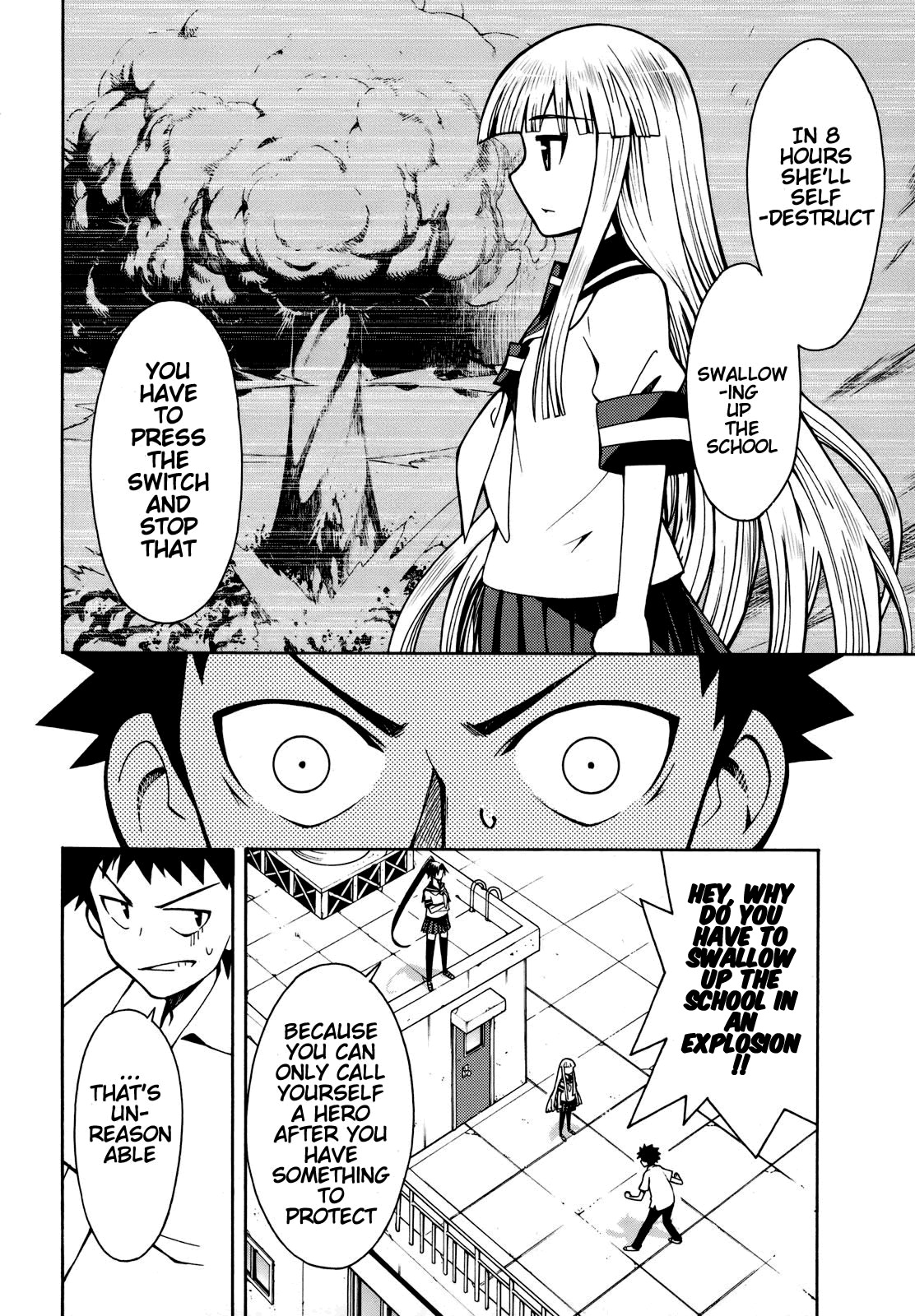 Meteor-san Strike desu! Chapter 4 page 12 - Chapter 4: There's a paper thin difference between Heroes and Perverts
