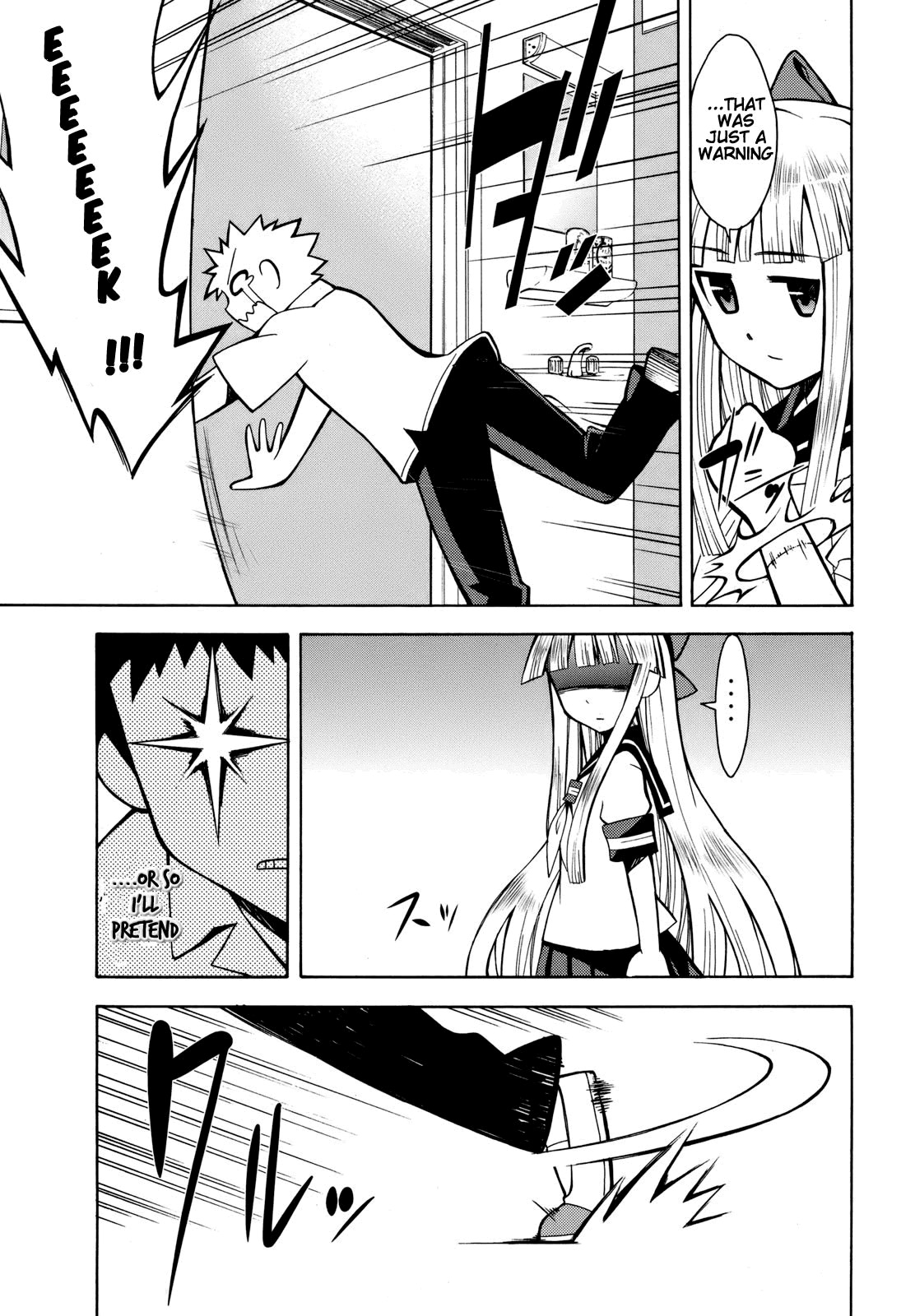Meteor-san Strike desu! Chapter 4 page 25 - Chapter 4: There's a paper thin difference between Heroes and Perverts