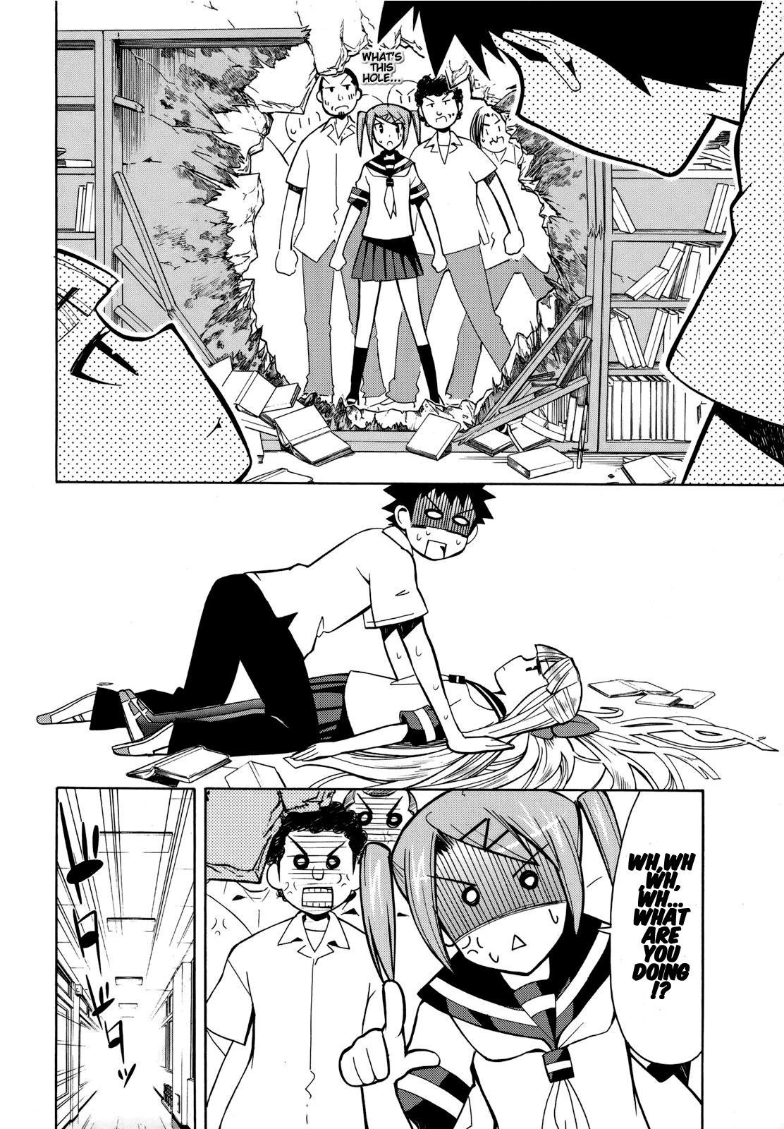Meteor-san Strike desu! Chapter 4 page 28 - Chapter 4: There's a paper thin difference between Heroes and Perverts