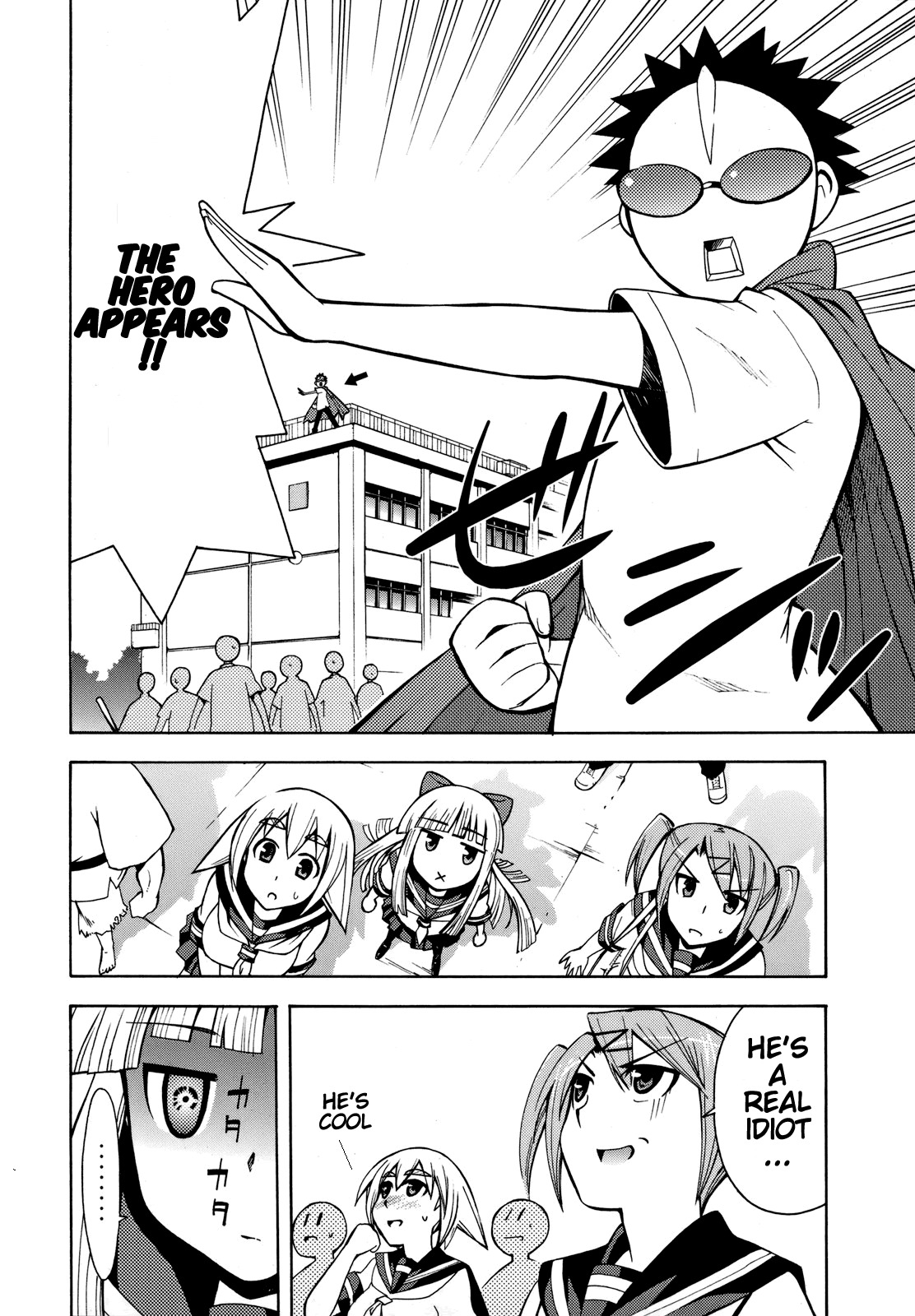 Meteor-san Strike desu! Chapter 4 page 34 - Chapter 4: There's a paper thin difference between Heroes and Perverts