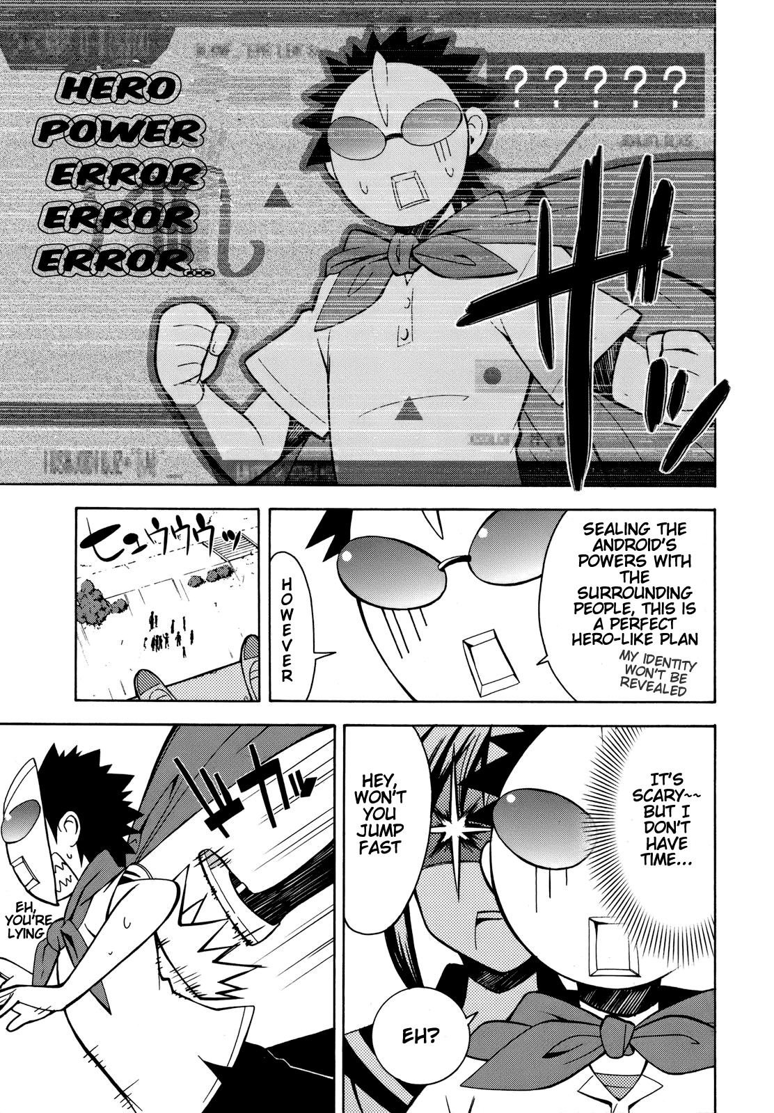 Meteor-san Strike desu! Chapter 4 page 35 - Chapter 4: There's a paper thin difference between Heroes and Perverts