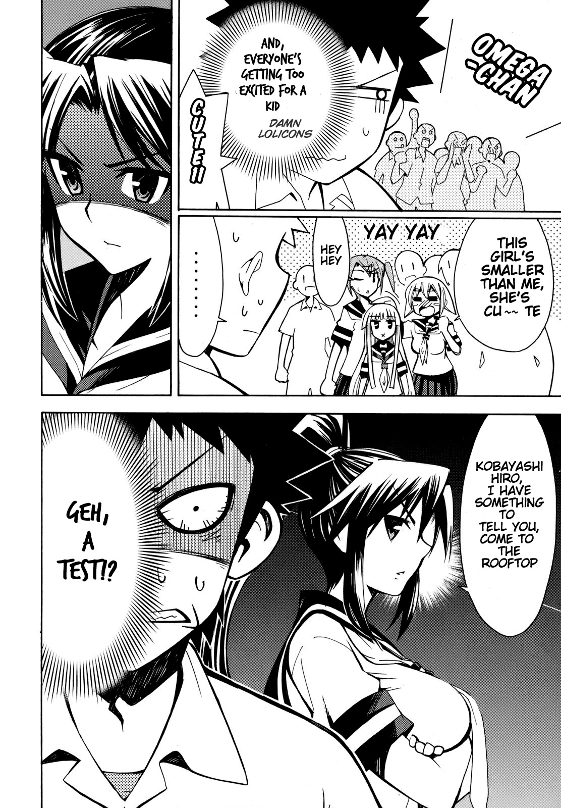 Meteor-san Strike desu! Chapter 4 page 8 - Chapter 4: There's a paper thin difference between Heroes and Perverts