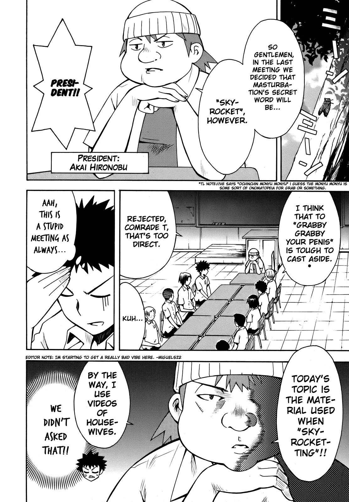 Meteor-san Strike desu! Chapter 5 page 11 - Chapter 5: I think of "you" therefore I exist