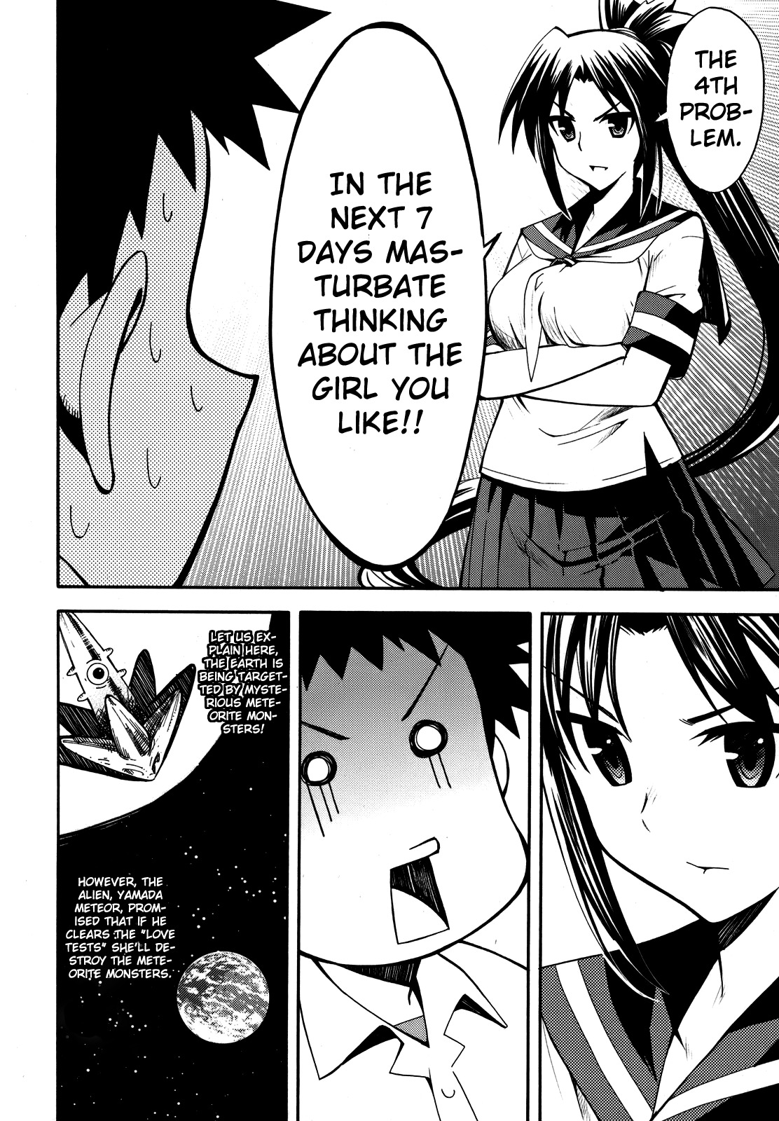 Meteor-san Strike desu! Chapter 5 page 17 - Chapter 5: I think of "you" therefore I exist