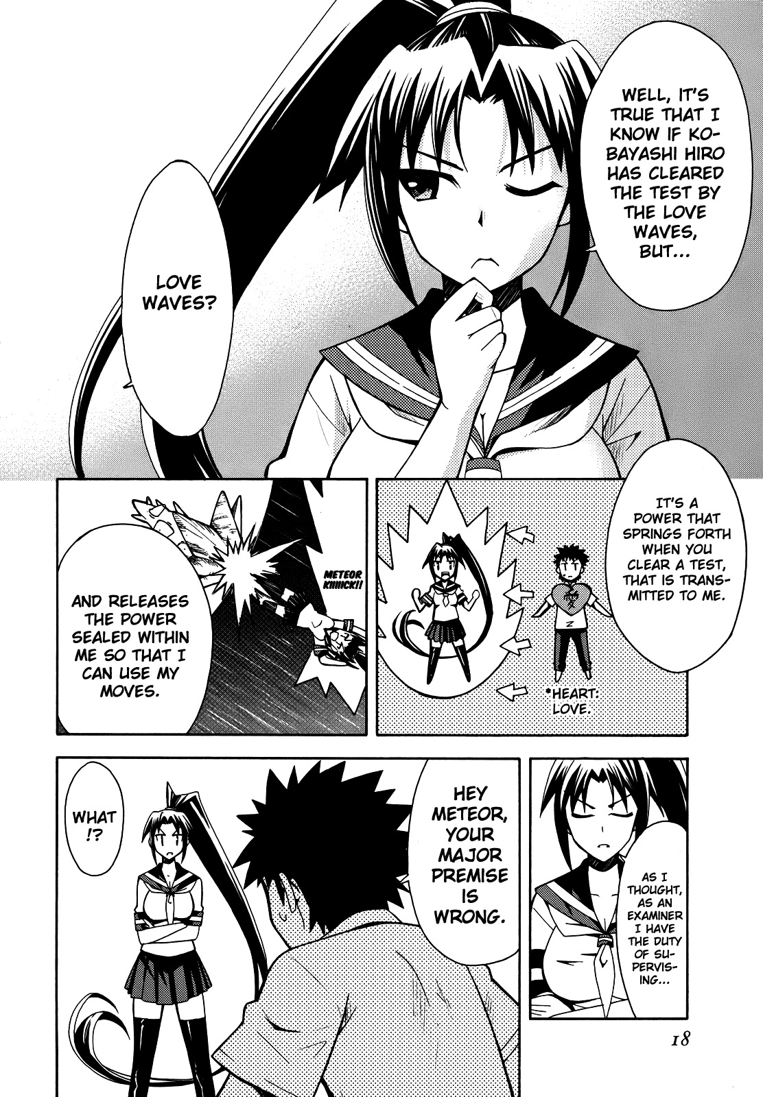 Meteor-san Strike desu! Chapter 5 page 21 - Chapter 5: I think of "you" therefore I exist