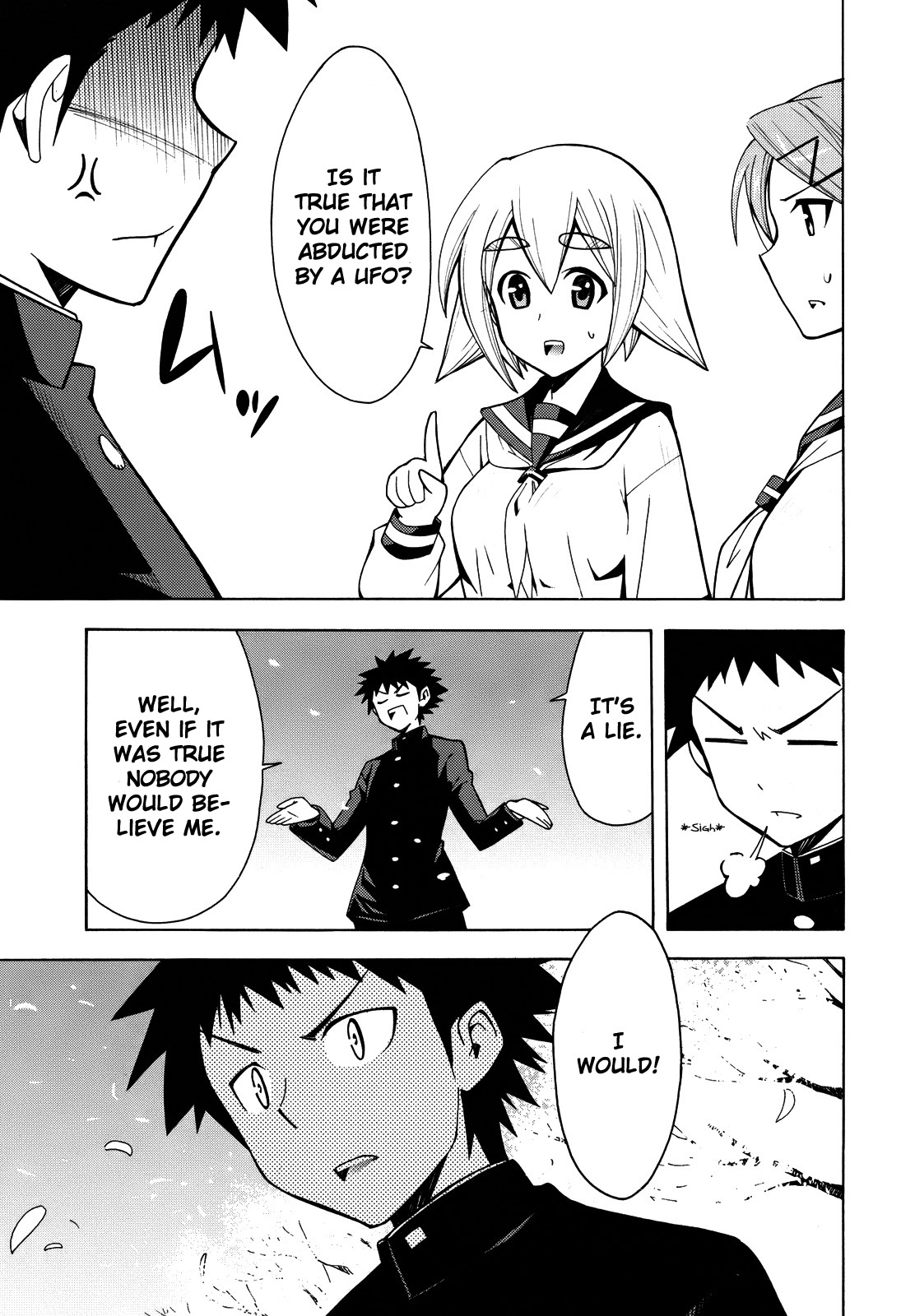 Meteor-san Strike desu! Chapter 5 page 34 - Chapter 5: I think of "you" therefore I exist
