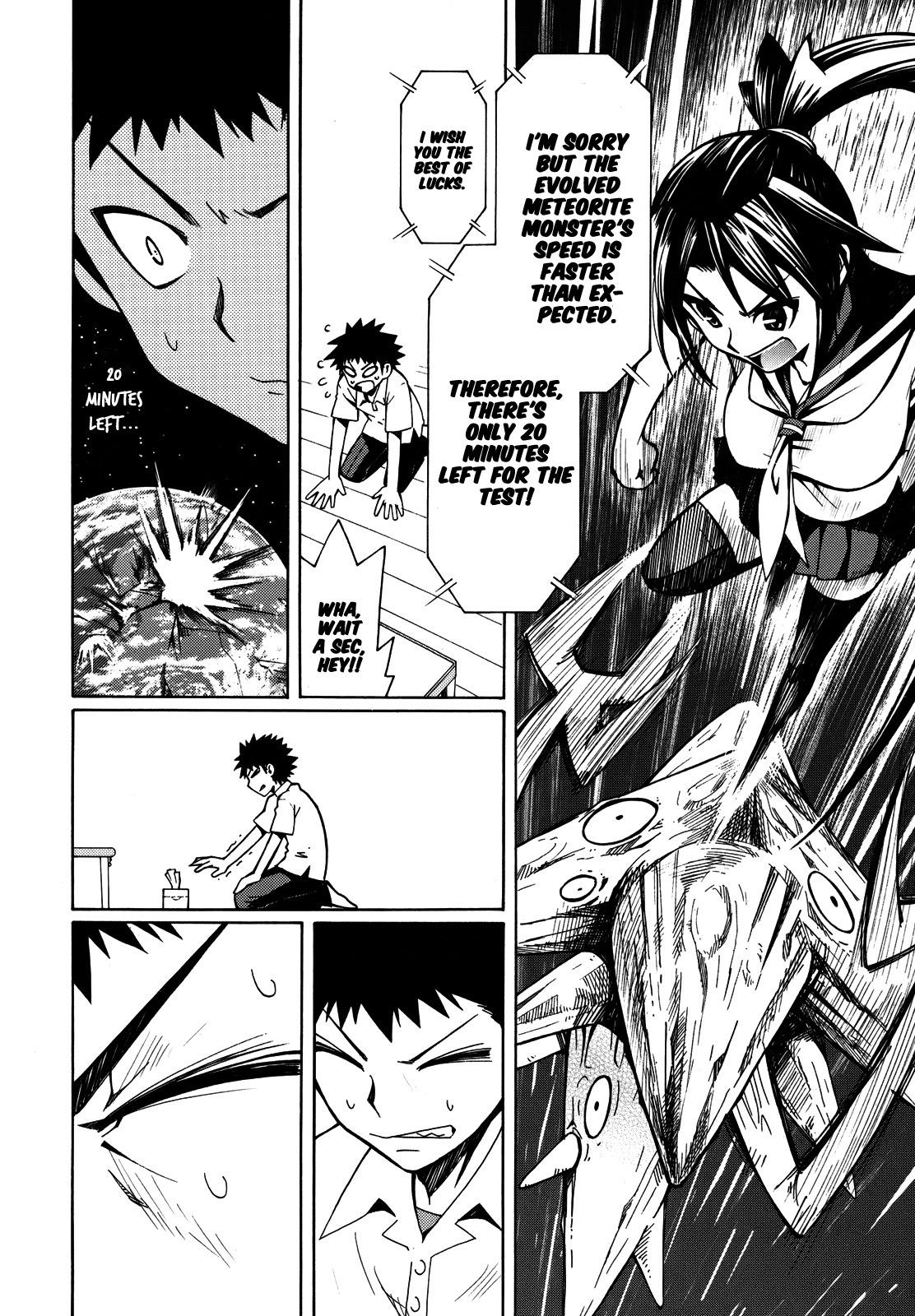 Meteor-san Strike desu! Chapter 5 page 39 - Chapter 5: I think of "you" therefore I exist