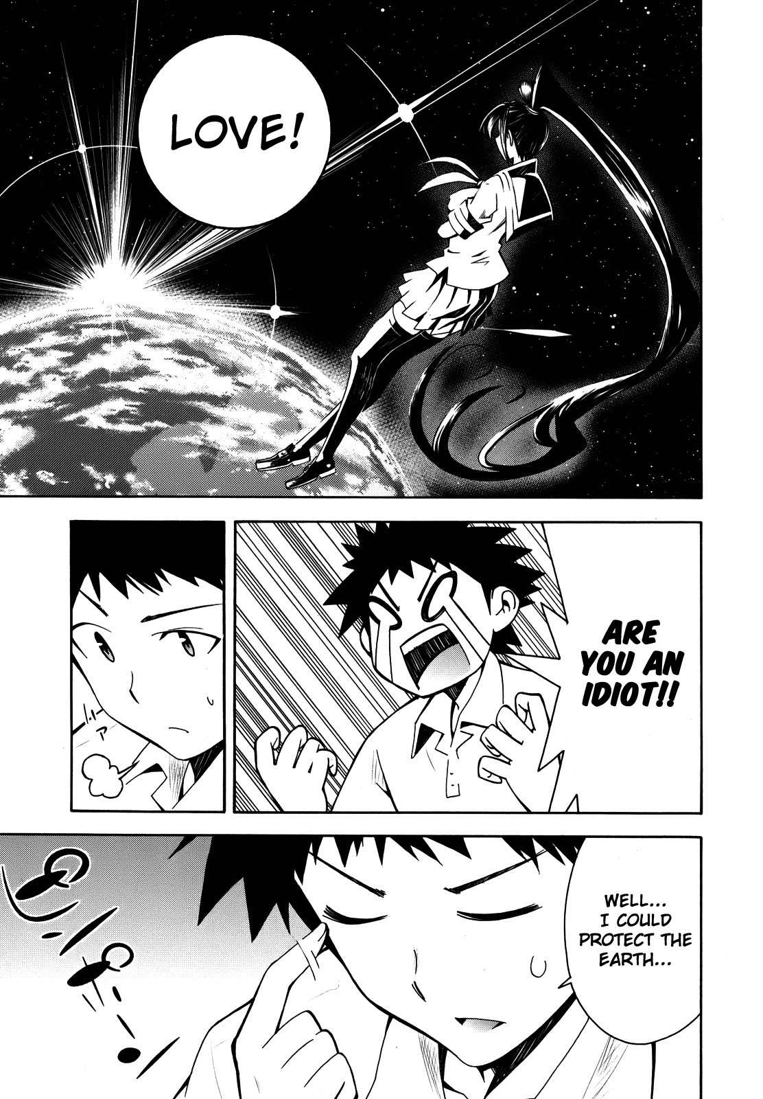 Meteor-san Strike desu! Chapter 5 page 48 - Chapter 5: I think of "you" therefore I exist