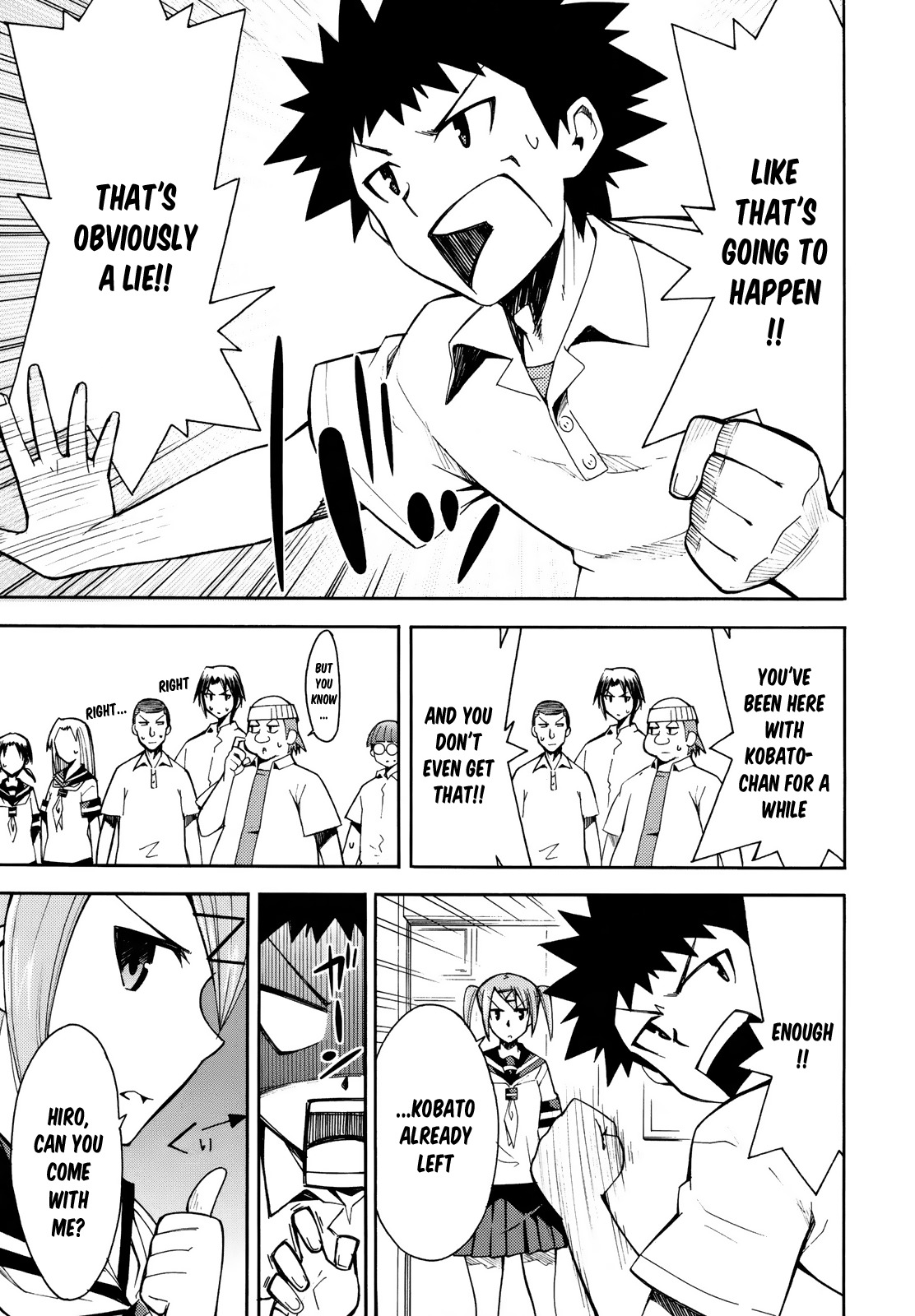 Meteor-san Strike desu! Chapter 7 page 14 - Chapter 7: Those who protect the peace