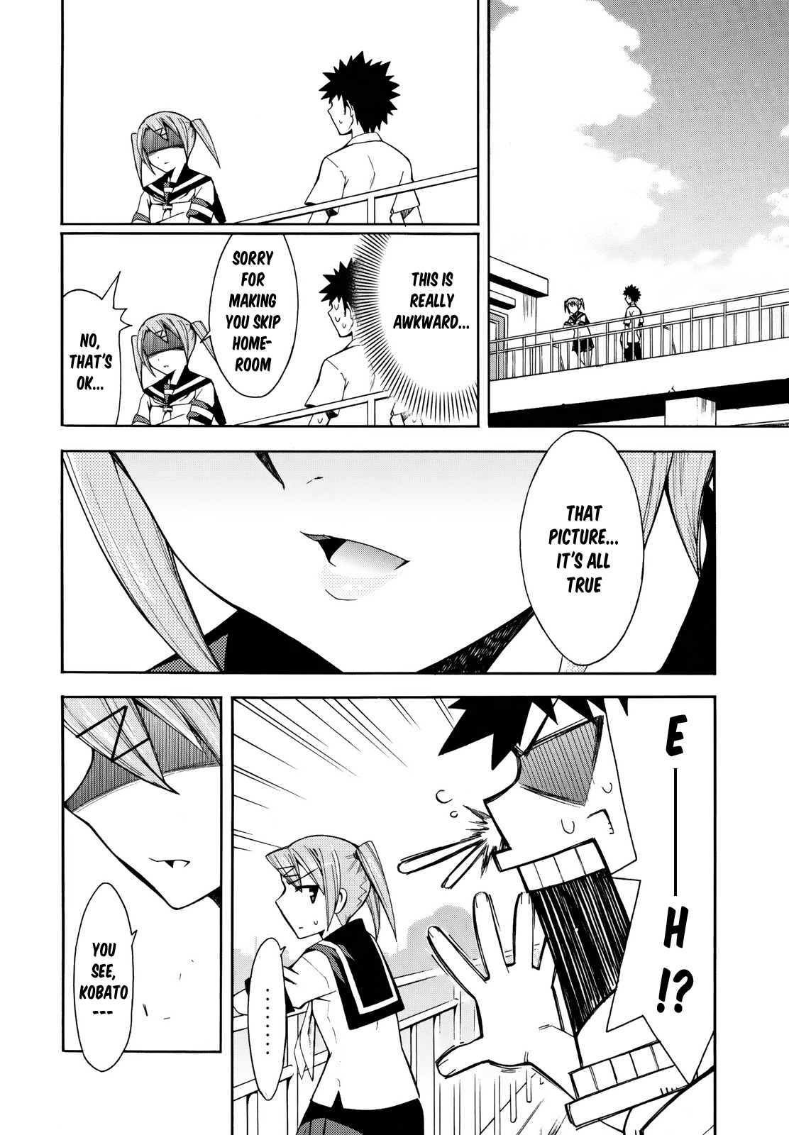 Meteor-san Strike desu! Chapter 7 page 15 - Chapter 7: Those who protect the peace