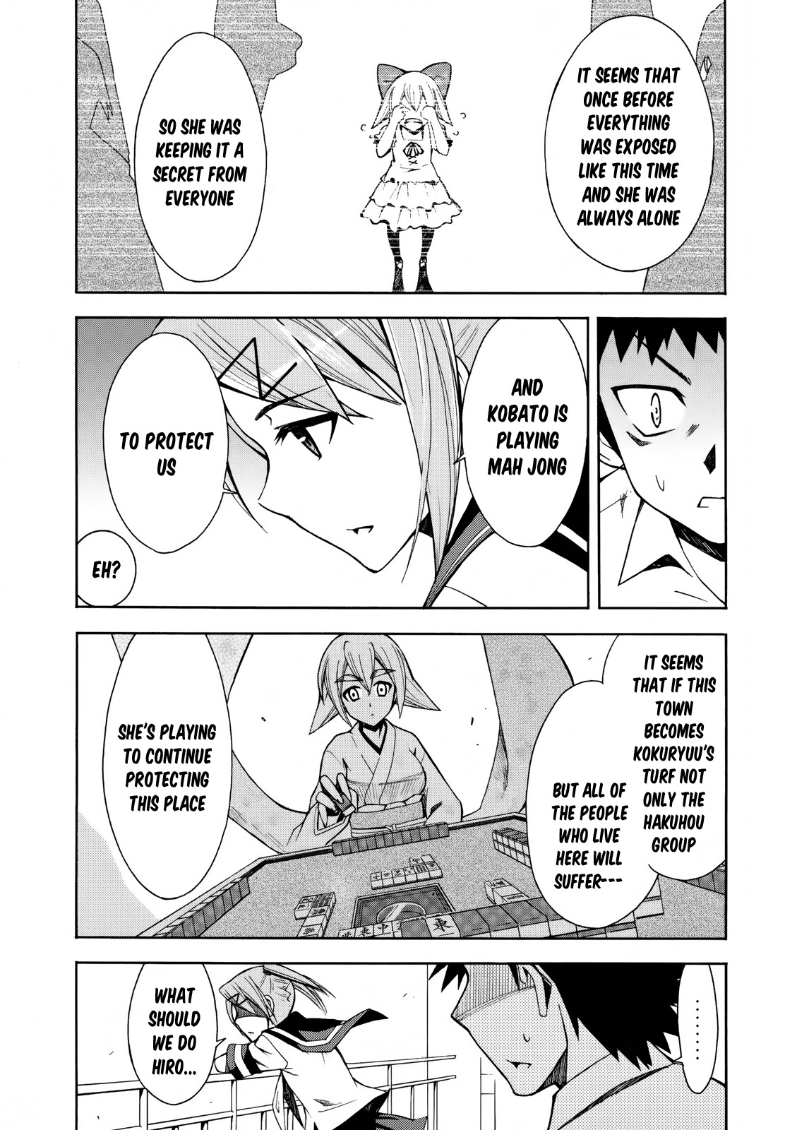 Meteor-san Strike desu! Chapter 7 page 16 - Chapter 7: Those who protect the peace