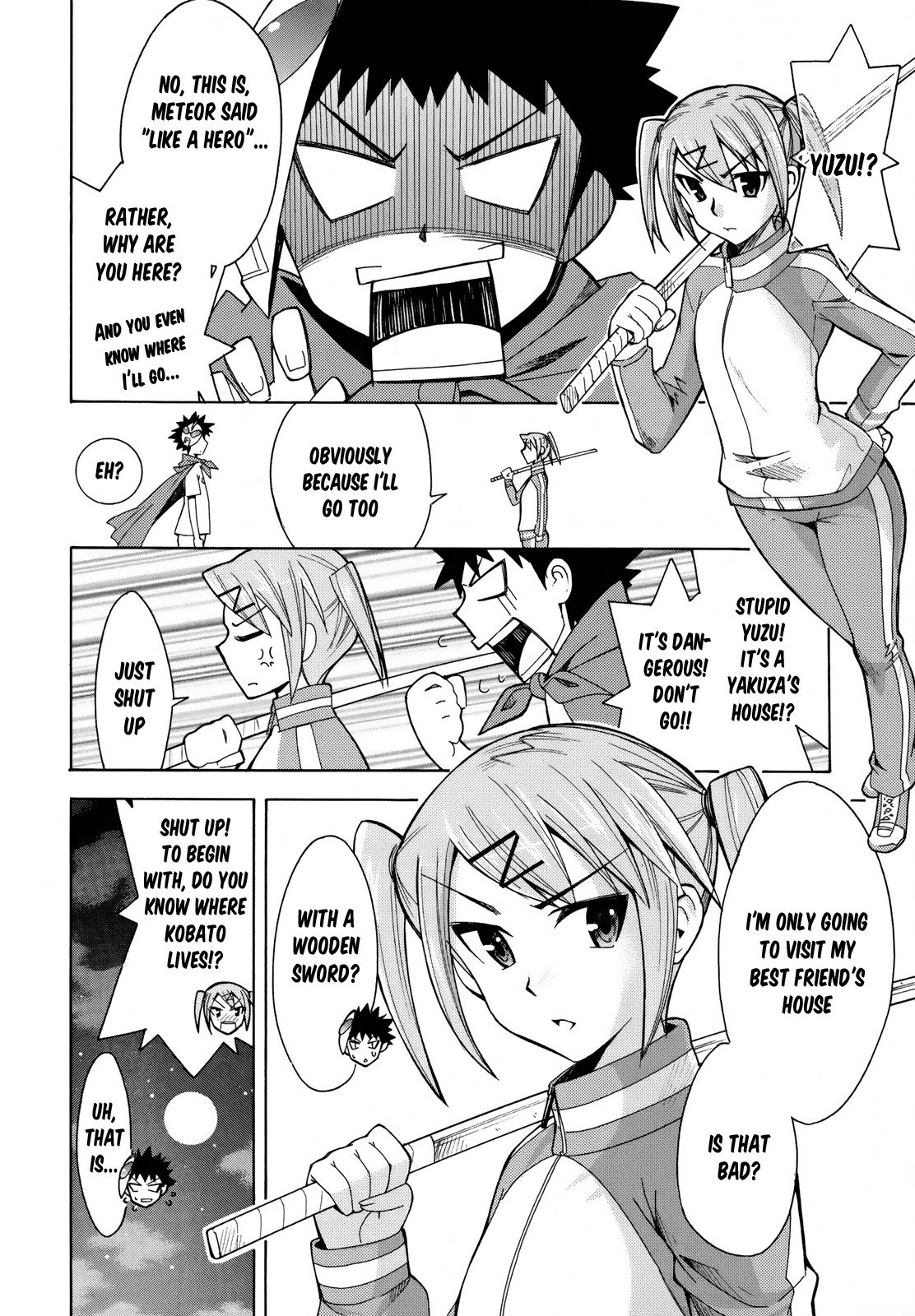 Meteor-san Strike desu! Chapter 7 page 21 - Chapter 7: Those who protect the peace