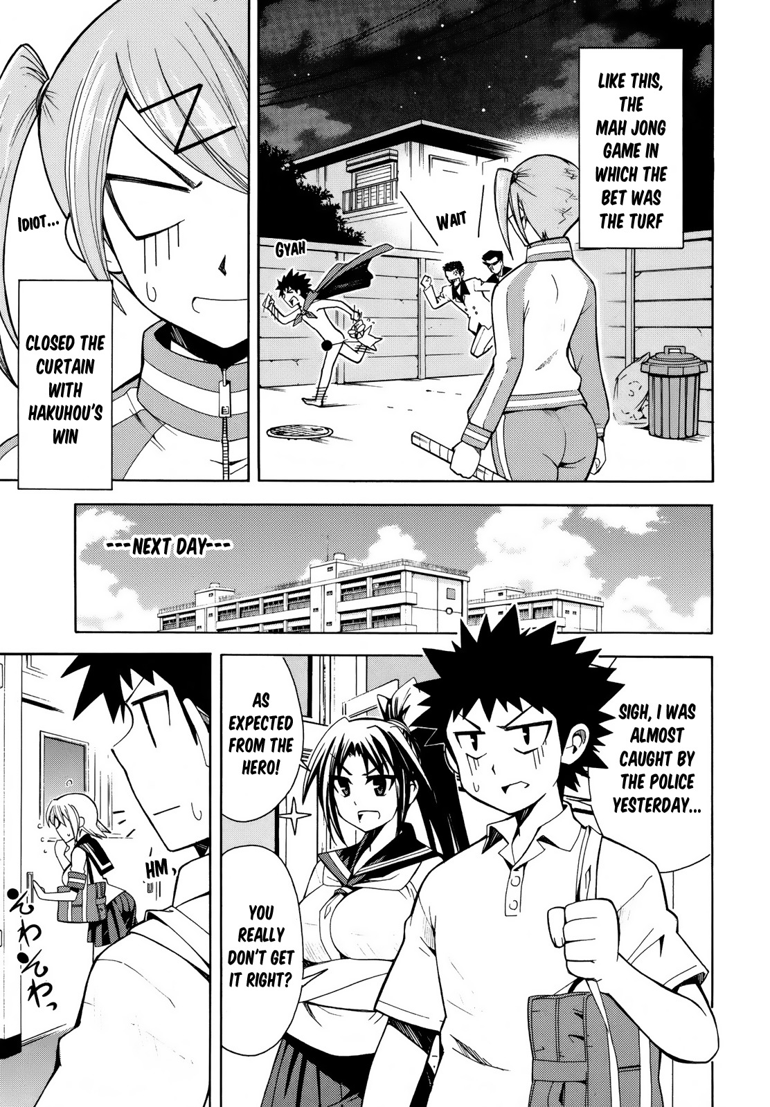 Meteor-san Strike desu! Chapter 7 page 40 - Chapter 7: Those who protect the peace