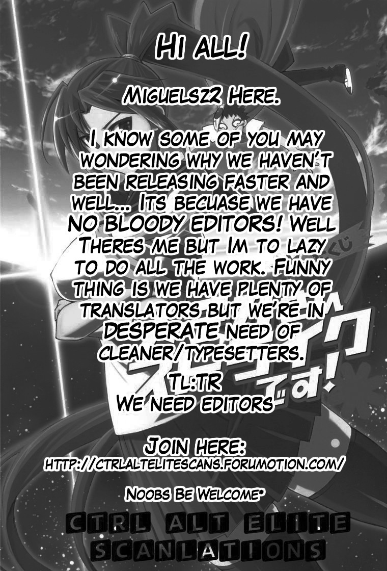Meteor-san Strike desu! Chapter 7 page 48 - Chapter 7: Those who protect the peace