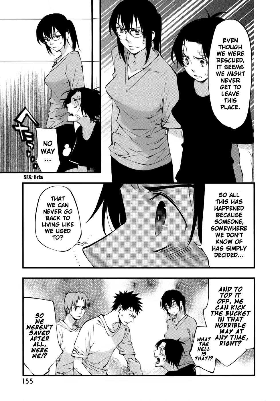 Meteor Chapter 28 page 8 - Chapter 28: Truth Lies Within Despair