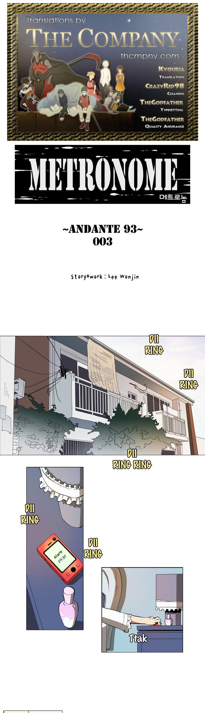 Metronome (LEE Won-Jin) Chapter 10 page 1 - Chapter 10 : ~Andante 93~ 03