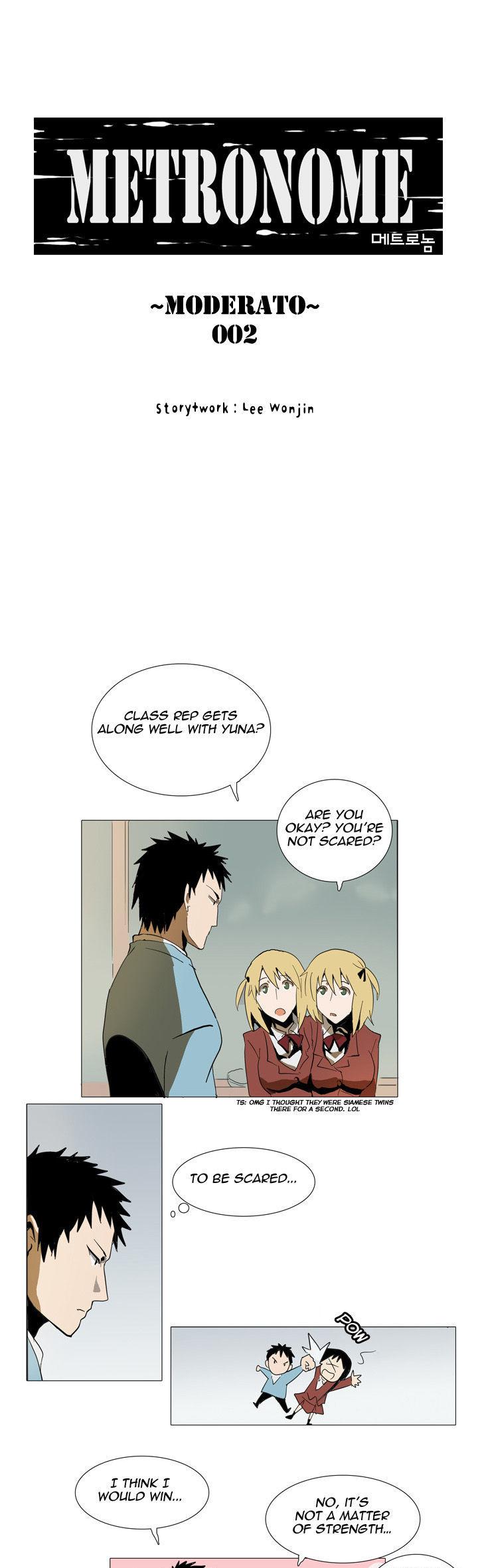 Metronome (LEE Won-Jin) Chapter 2 page 3 - Chapter 2 : ~Moderato~ 02
