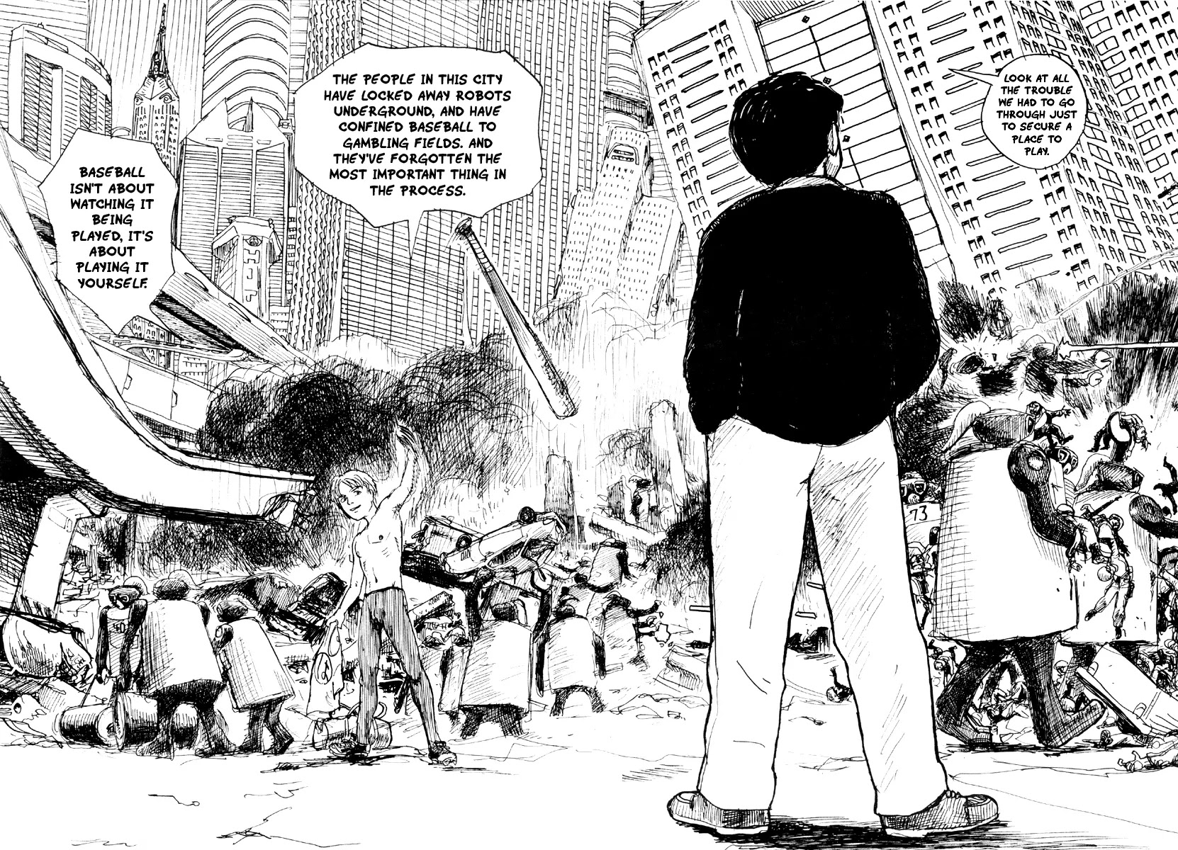 Metropolis (KURODA Iou) Chapter 2 page 35 - Chapter 2: Metropolis
