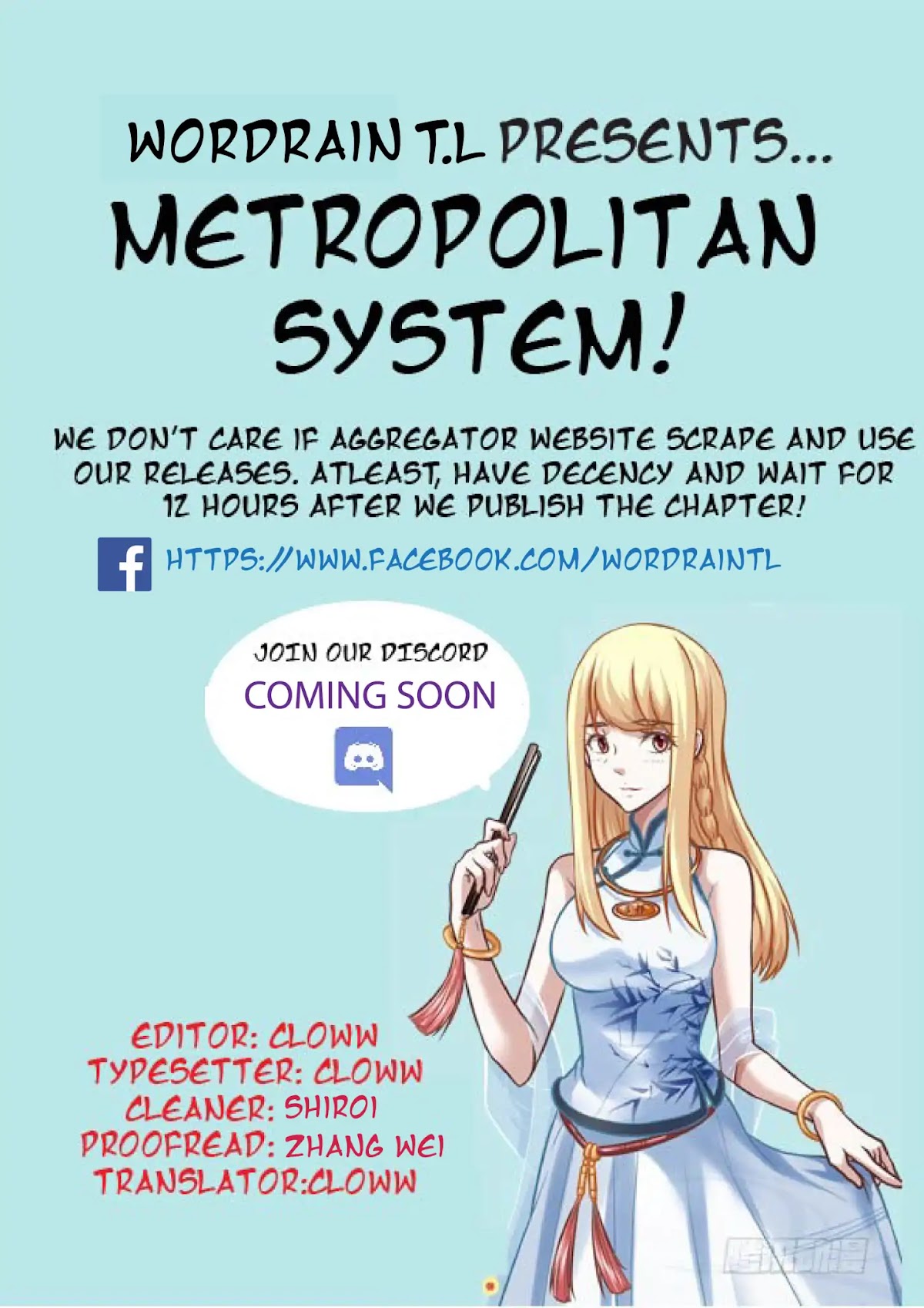Metropolitan System Chapter 2 page 1 - Chapter 2
