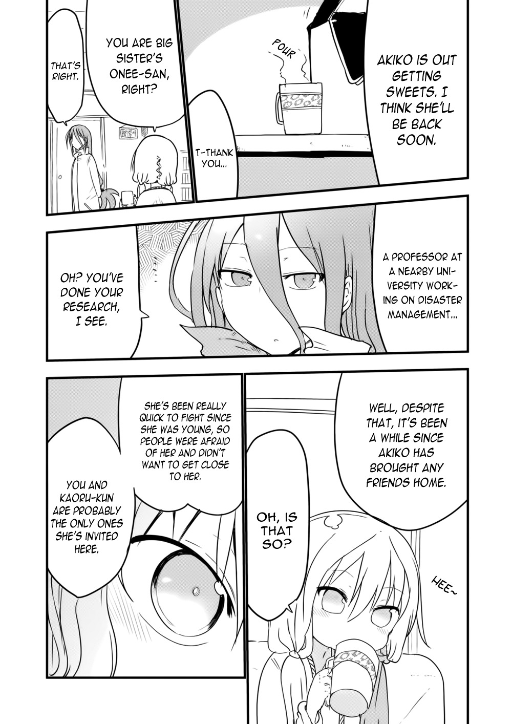 Metsuko ni Yoroshiku Chapter 12 page 3 - Chapter 12: Metsuko and Akiko (Part 1)