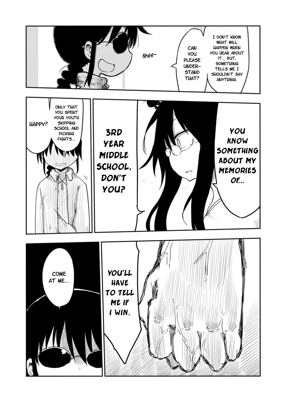 Metsuko ni Yoroshiku Chapter 14 page 8 - Chapter 14: Akiko and Miki