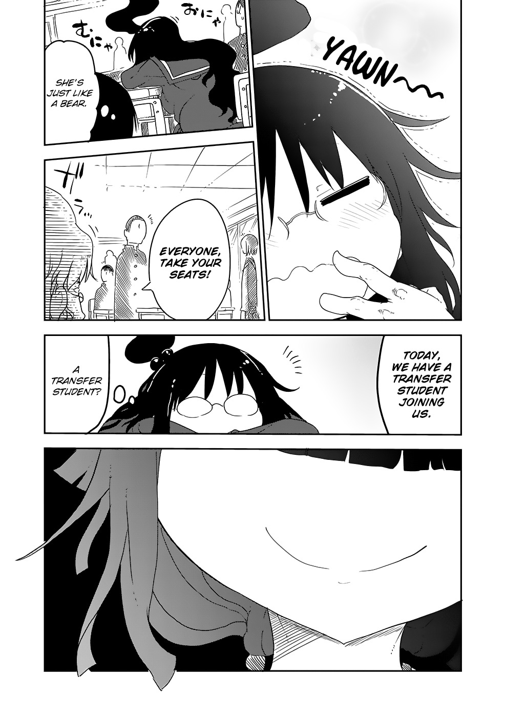 Metsuko ni Yoroshiku Chapter 15 page 1 - Chapter 15: Arrival! A Blazing transfer student!!