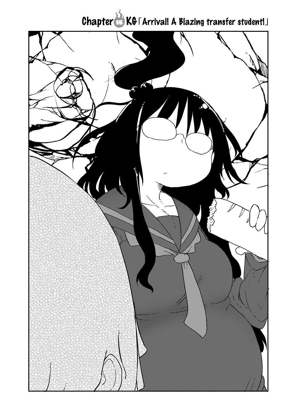 Metsuko ni Yoroshiku Chapter 15 page 3 - Chapter 15: Arrival! A Blazing transfer student!!