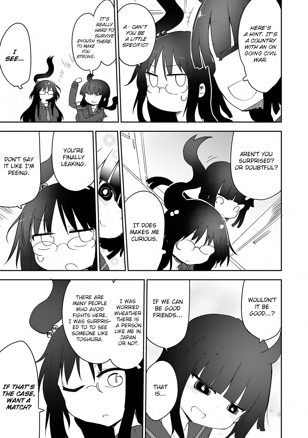 Metsuko ni Yoroshiku Chapter 15 page 6 - Chapter 15: Arrival! A Blazing transfer student!!