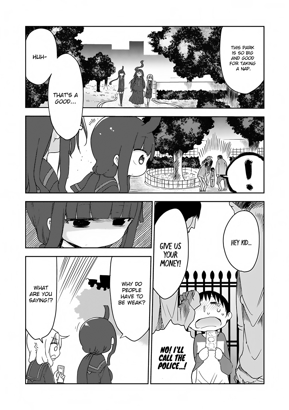Metsuko ni Yoroshiku Chapter 16 page 12 - Chapter 16: Suspicious! Where did she come from!?