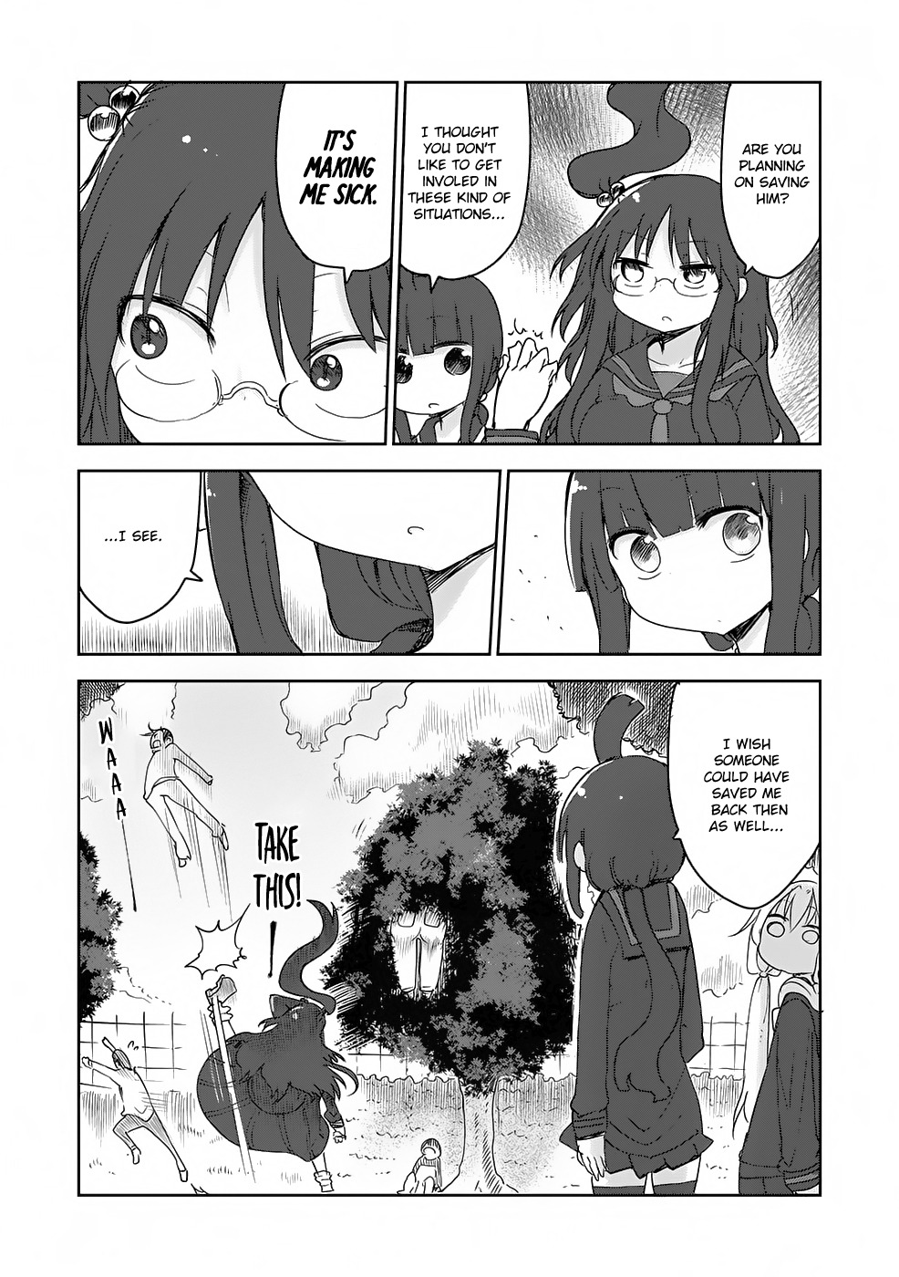 Metsuko ni Yoroshiku Chapter 16 page 13 - Chapter 16: Suspicious! Where did she come from!?