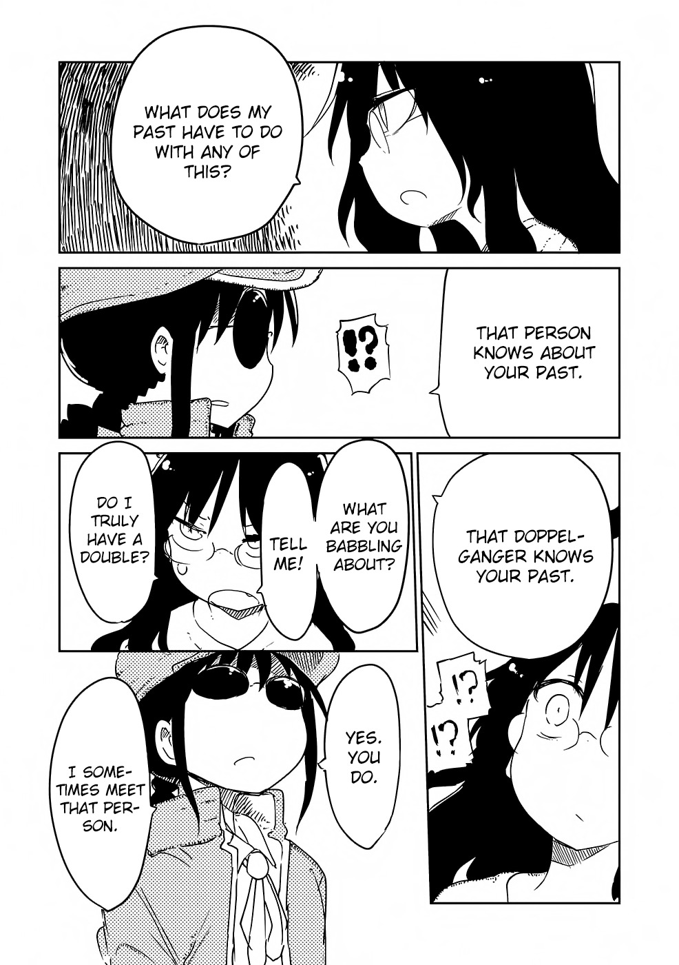 Metsuko ni Yoroshiku Chapter 18 page 12 - Chapter 18: Authentic record! Detective Metsuko!!