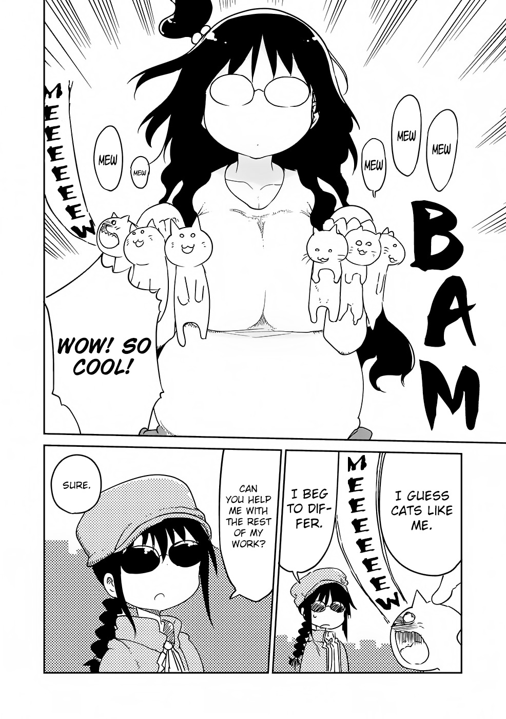 Metsuko ni Yoroshiku Chapter 18 page 8 - Chapter 18: Authentic record! Detective Metsuko!!