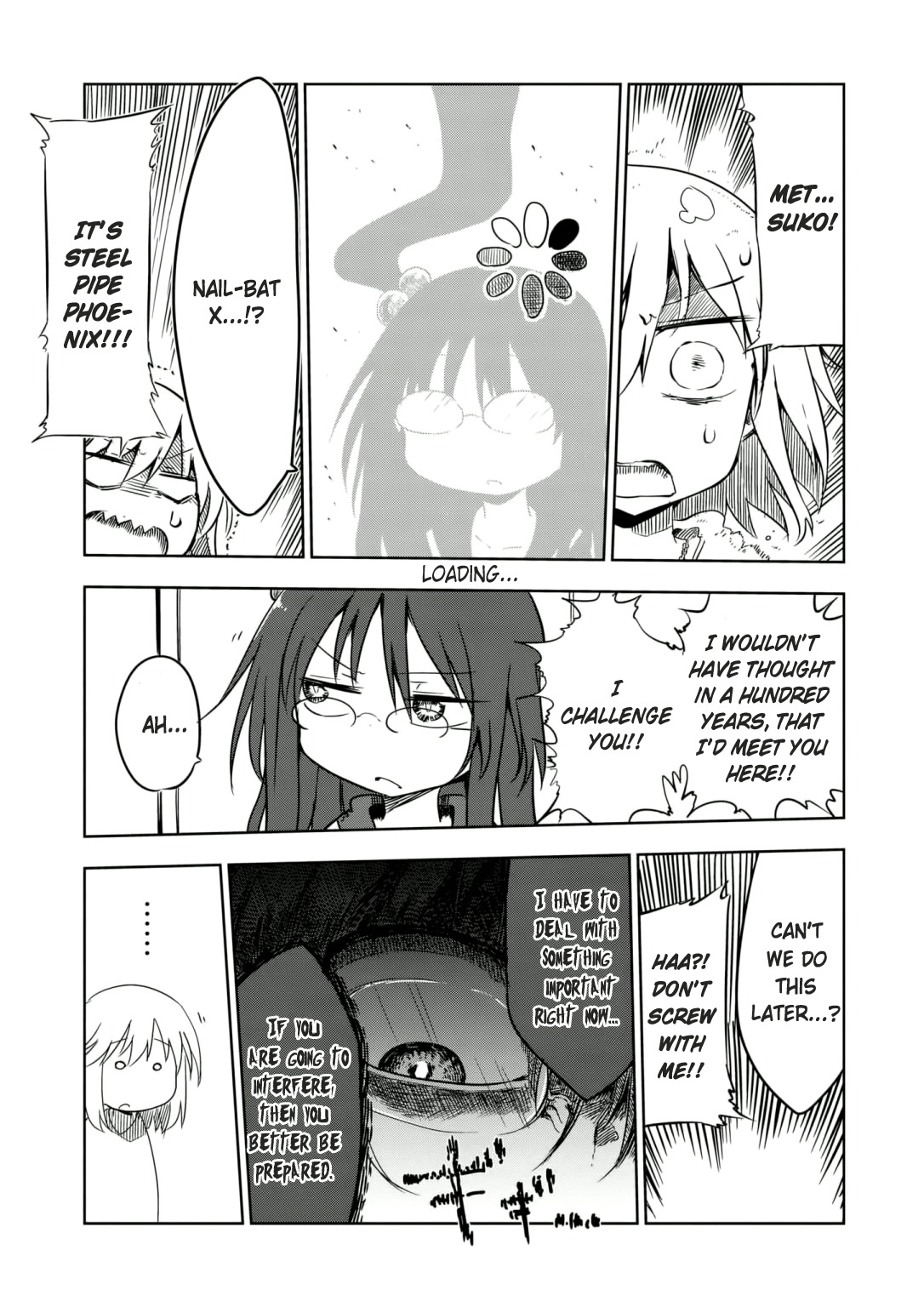 Metsuko ni Yoroshiku Chapter 3 page 10 - Chapter 3: On A Predicament! Metsuko's Absolute Defeat!