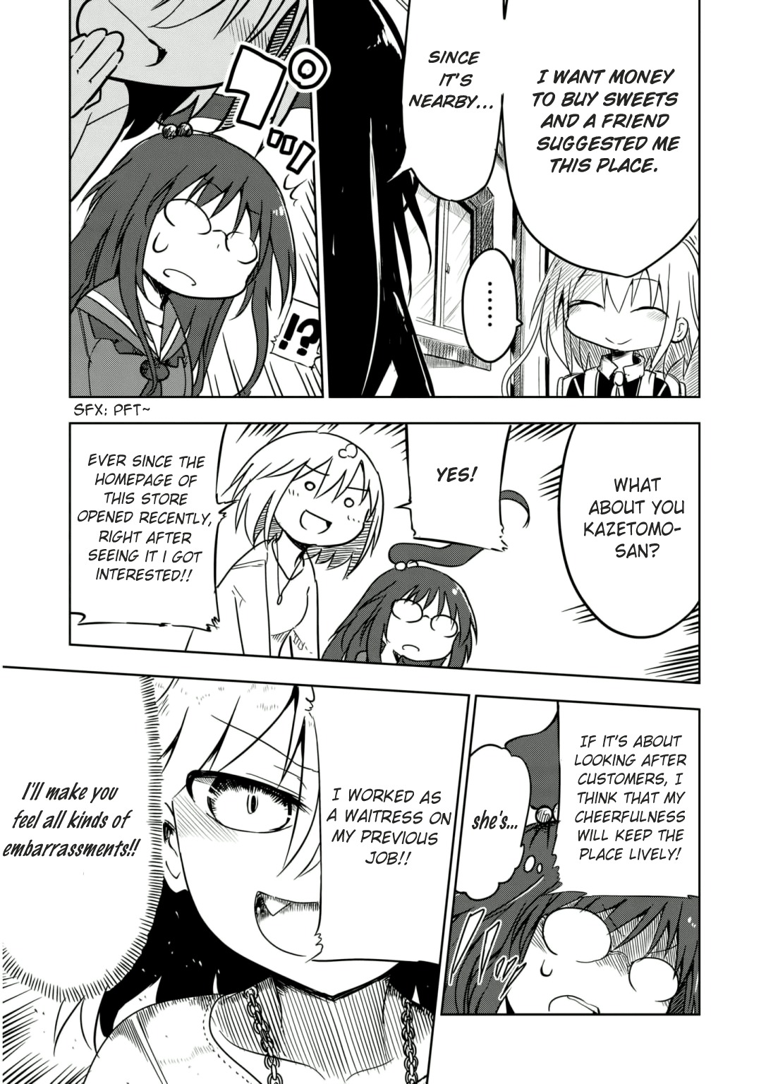 Metsuko ni Yoroshiku Chapter 3 page 12 - Chapter 3: On A Predicament! Metsuko's Absolute Defeat!