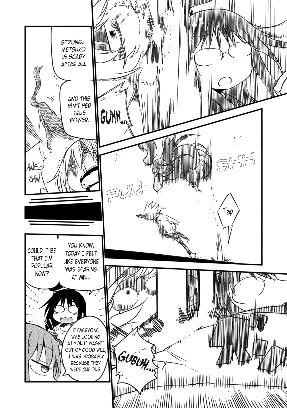Metsuko ni Yoroshiku Chapter 5 page 12 - Chapter 5: Uproar! My Classmates Saw Me!
