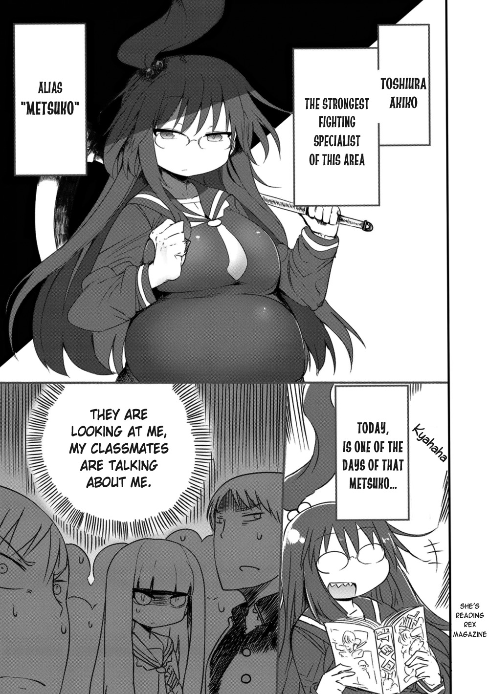 Metsuko ni Yoroshiku Chapter 5 page 3 - Chapter 5: Uproar! My Classmates Saw Me!