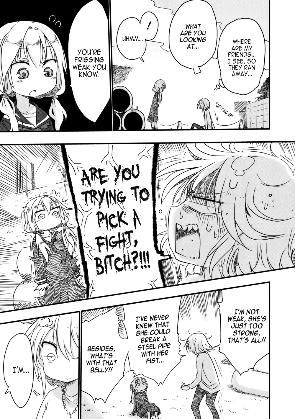 Metsuko ni Yoroshiku Chapter 7 page 3 - Chapter 7: Surprise Attack! Two people join forces