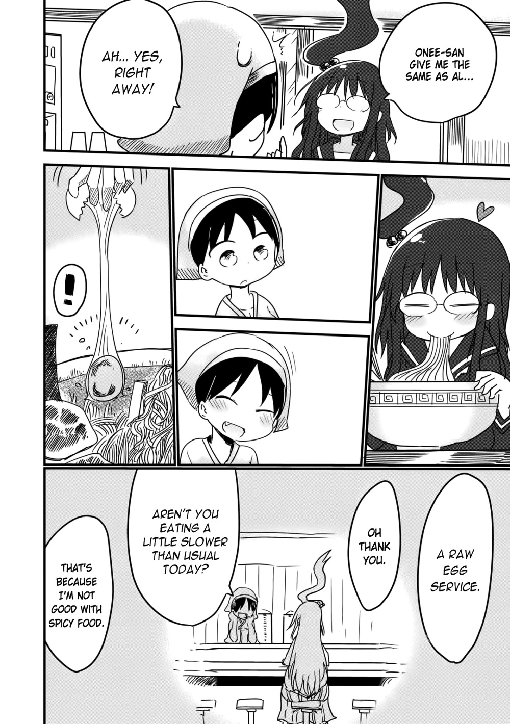 Metsuko ni Yoroshiku Chapter 9 page 10 - Chapter 9: Food war! A trembling Lion's heart!