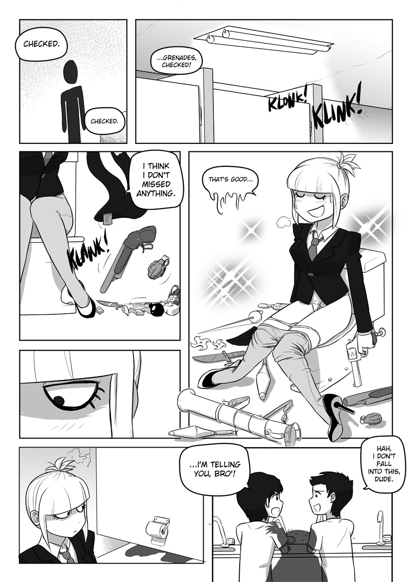Meu Personal Assassin Bodyguard Chapter 1 page 17 - Chapter 1 : Day 1 (part 1): Today is my revenge!!