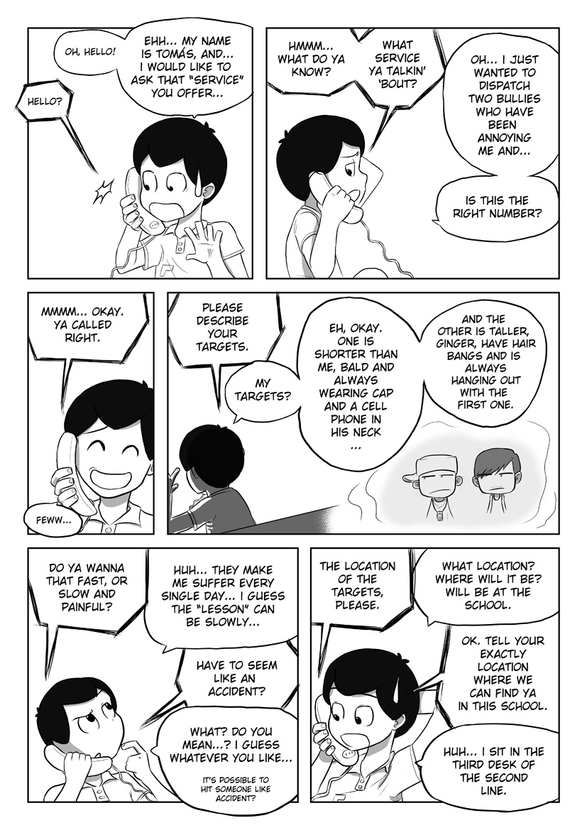 Meu Personal Assassin Bodyguard Chapter 1 page 6 - Chapter 1 : Day 1 (part 1): Today is my revenge!!