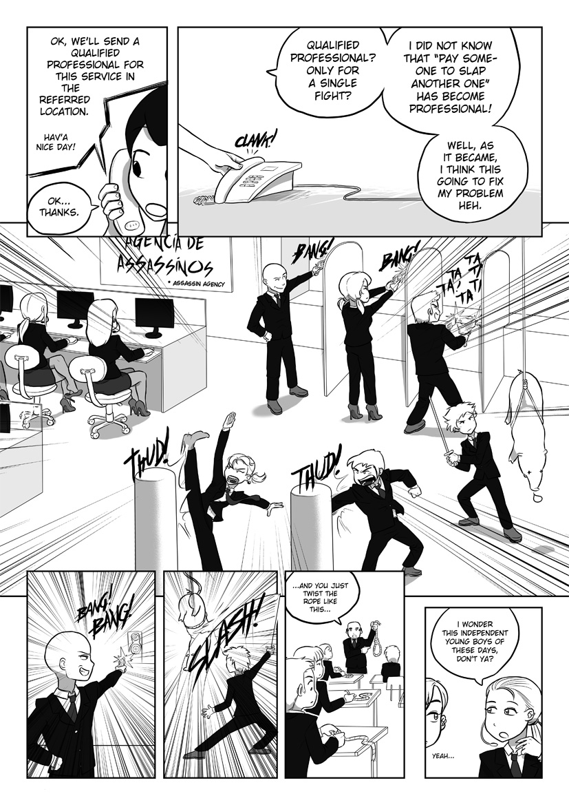Meu Personal Assassin Bodyguard Chapter 1 page 7 - Chapter 1 : Day 1 (part 1): Today is my revenge!!