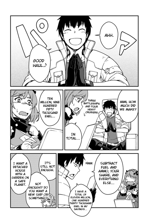 Mezametara saikyou soubi to uchuusen-mochi datta no de, ikkodate mezashite youhei toshite jiyuu ni ikitai Chapter 10.1 page 12 - Chapter 10.1: (Part two)